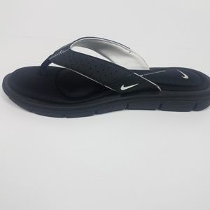 Nike Black Comfort Cushion Flip Flops Sz 7.5